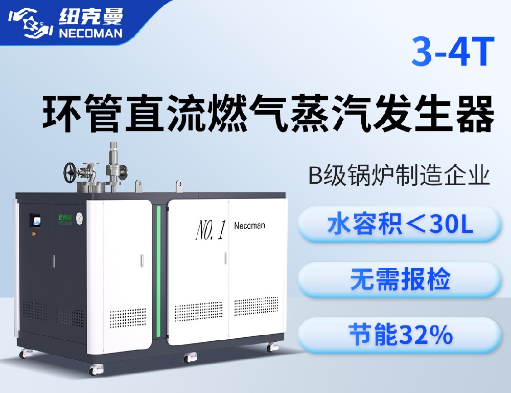 3噸-4噸 燃氣燃油蒸汽發生器